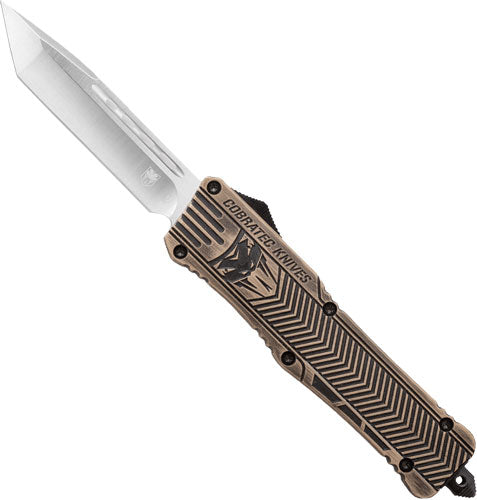 DISTRESSED CRKTE 3.75" TANTOCOBRATEC LARGE CTK1 OTF SAND - American Ordnance