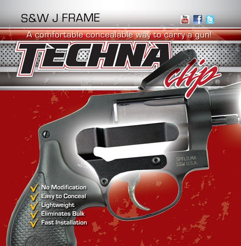 CLIP S&W J-FRAME RIGHTTECHNA CLIP HANDGUN RETENTION - American Ordnance