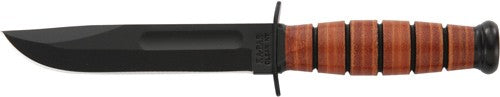 5.25" SHORT W/LTHR SHTH USMCKA-BAR FIGHTING/UTILITY KNIFE - American Ordnance