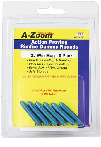 ALUMINUM 6-PACKA-ZOOM TRAINING ROUNDS .22WMR - American Ordnance