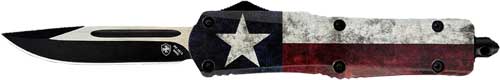 CAPTAIN 3.5" BLACK DROP POINTTEMPLAR KNIFE LARGE OTF FULL - American Ordnance
