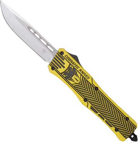 CERAKOTE YELLOW/BLK 3" DSCOBRATEC MEDIUM CTK1 OTF - American Ordnance