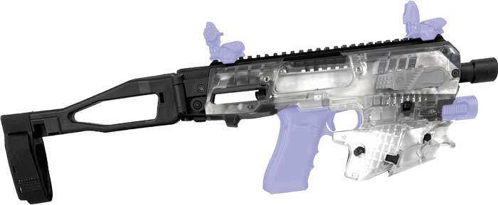 2 FOR GLOCK 9/40 BRACE CLEAR!CAA MCK MICRO CONVERSN KIT GEN - American Ordnance