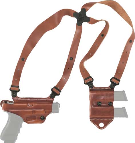 RH LEATHER M&P SHLD 9/40 TAN<GALCO MIAMI II SHOULDER SYSTEM - American Ordnance