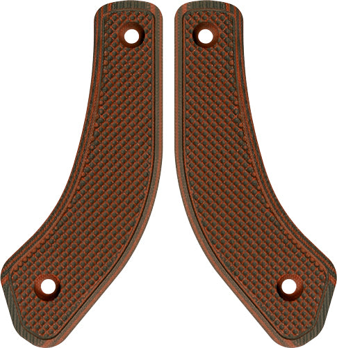 GRIP PANEL RED / BLACKMI LEVER ACTION G10 PISTOL - American Ordnance