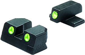 SET GREEN/GREEN SPRINGFIELD XDMEPROLIGHT NIGHT SIGHT FIXED - American Ordnance