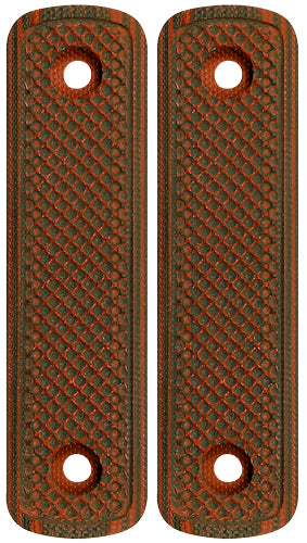 GRIP PANEL RED / BLACKMI LEVER ACTION G10 STRAIGHT - American Ordnance