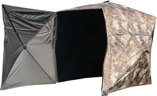 64.5"W X 88"L X 67"T CAMOMUDDY GROUND BLIND THE GARAGE - American Ordnance
