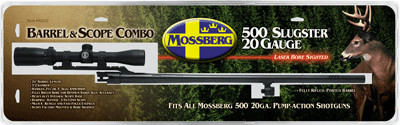 24" TROPHY M.BLUED W/3-9X32MOSSBERG BARREL 500 20GA 3" - American Ordnance