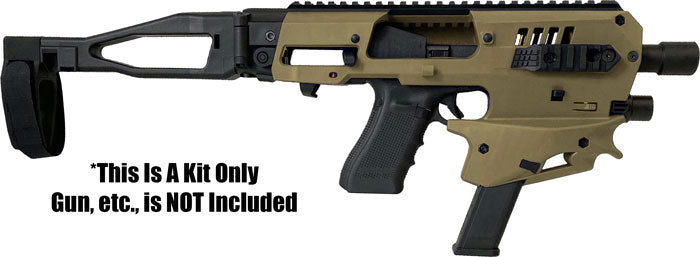 2 FOR GLOCK 9/40 BRACE GREENCAA MCK MICRO CONVERSN KIT GEN - American Ordnance