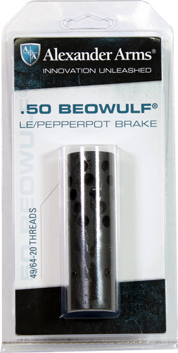 POT THREADED MUZZLE BRAKEALEXANDER 50 BEOWULF LE PEPPER - American Ordnance