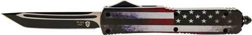 US 3.1" BLACK TANTOTEMPLAR KNIFE SLIM OTF FULL - American Ordnance