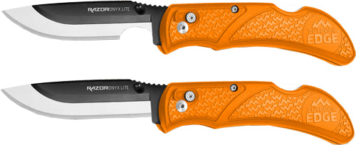 2-PACK W/ 2 BLADES PROMO!OUTDOOR EDGE RAZOR ONYX 3" - American Ordnance