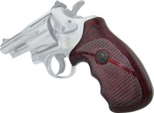 S&W N-FRAME RND.BUTT ROSEWOODPACHMAYR LAMINATED WOOD GRIPS - American Ordnance