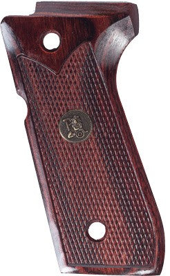BERETTA 92FS ROSEWOOD CHECKPACHMAYR LAMINATED WOOD GRIPS - American Ordnance