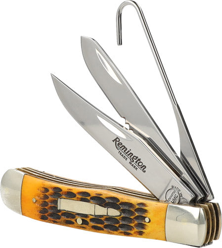 W/JIGGED BONE HANDLEREMINGTON 2024 BULLET KNIFE - American Ordnance