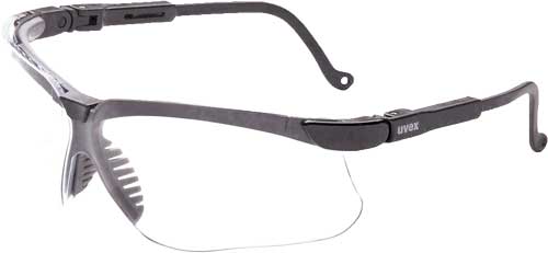BLACK FRAME/CLEAR LENSHOWARD LEIGHT GENESIS GLASSES - American Ordnance