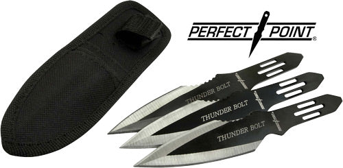 POINT THROWING KNIVES 3-PACKMC PERFECT POINT 6.5" SPEAR - American Ordnance