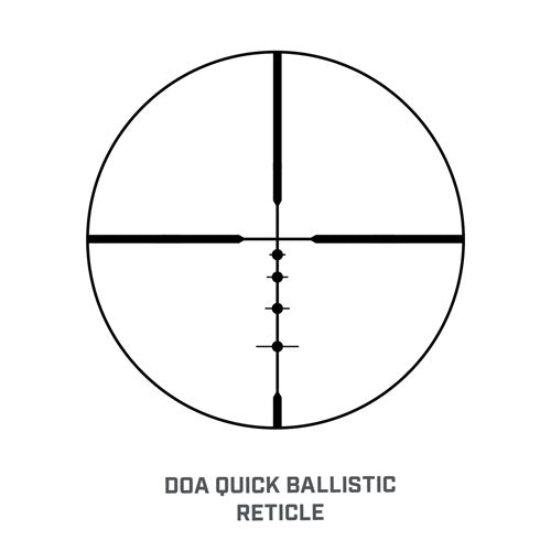 3-9X40 BDC 5" EER W/RINGS BLKBUSHNELL SCOPE BANNER 2 - American Ordnance