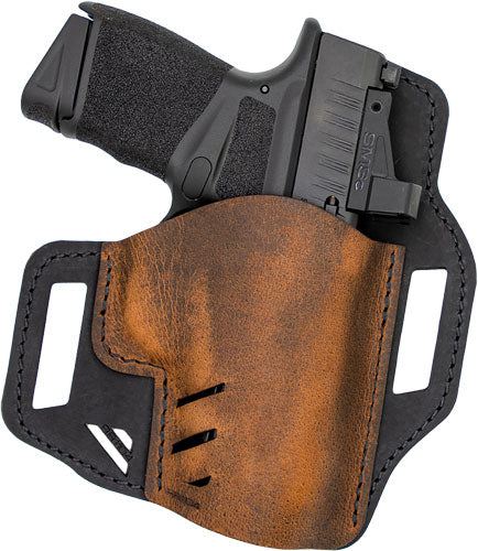 OPTICS COMP 1911 STYLE BROWNVERSACARRY ROUGHRIDER OWB RH - American Ordnance