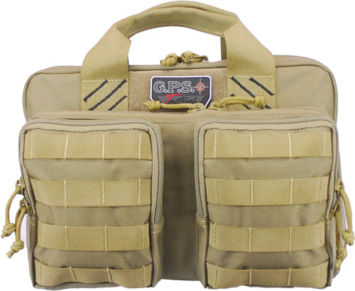 W/2-REMOVABLE POUCHES TANGPS QUAD+2 PISTOL CASE - American Ordnance