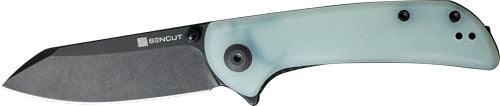NATURAL G10/BLACK STONEWASH!SENCUT KNIFE FRITCH 2.99" - American Ordnance