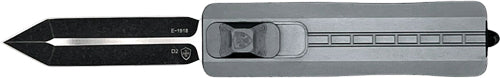SLIDER 2.75" GREY BLK DGGR D2TEMPLAR KNIFE SMALL OTF SIDE - American Ordnance