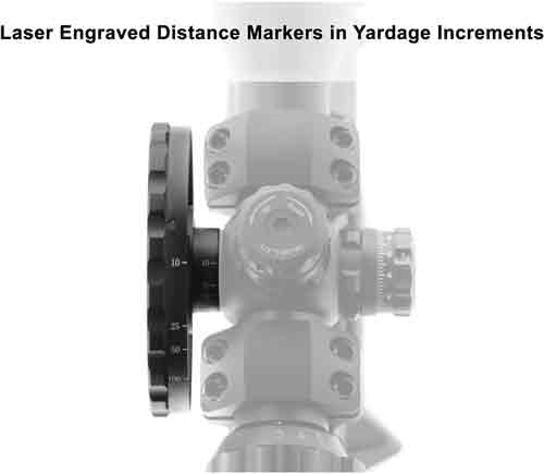 FOR BUGBUSTER SCOPES BLACKUTG SIDE PRALLAX WHEEL ADD-ON - American Ordnance