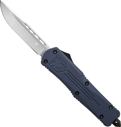 BLUE 3" D2 DROP POINTCOBRATEC SMALL FS3 OTF NYPD - American Ordnance