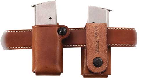 9/40 DOUBLE STACK METAL MAG<GALCO SINGLE MAG POUCH LEATHER - American Ordnance