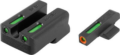 TFX PRO GREEN/ORANGE OUTLINETRUGLO SIGHT SET 1911 260/450 - American Ordnance
