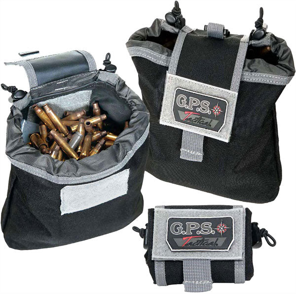 BELT STYLE BLACK!GPS TACTICAL BRASS POUCH - American Ordnance