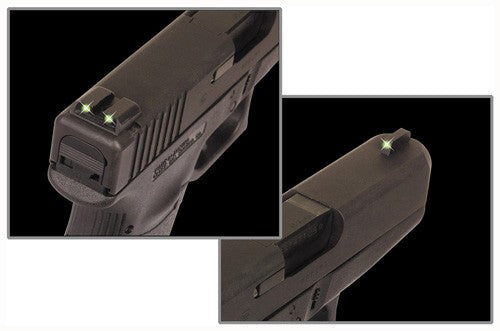 10MM TRITIUM FIXEDTRUGLO SIGHT SET FOR GLOCK .45 - American Ordnance