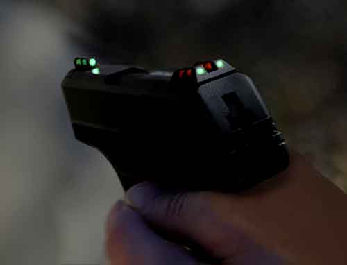 & PRO 9/40/45 GRN/RED/WHTE/BLKHIVIZ INTERCHANGEABLE SET M&P - American Ordnance