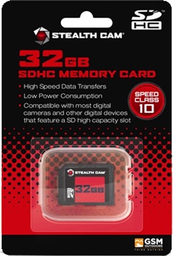 32GB SUPER SPEED CLASS 10STEALTH CAM SDHC MEMORY CARD - American Ordnance