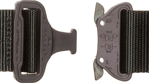 1.75" W/COBRA BUCKLE LARGE BLKTAC SHIELD GUN BELT TACTICAL - American Ordnance