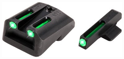 .45ACP TRITIUM/FIBER OPT. GRNTRUGLO SIGHT SET 1911 3&quot; - American Ordnance