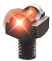 6-48 THREAD FIBER OPTIC REDTRUGLO SIGHT STAR BRITE DELUXE - American Ordnance