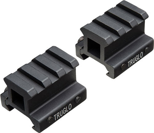 MOUNT 3/4" RISE 1.36" LENGTHTRUGLO 2-PIECE PICATINNY RISER - American Ordnance