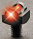 3MM THREAD FIBER OPTIC REDTRUGLO SIGHT STAR BRITE DELUXE - American Ordnance