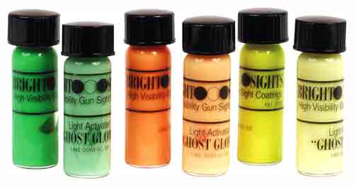 KIT 3 COLORS LUMINESCENT PAINTTRUGLO GHOST GLOW SIGHT PAINT - American Ordnance