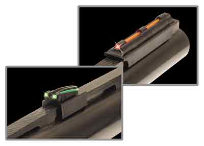 SNAP ON FOR 1/4" RIB RED/GREENTRUGLO SIGHT SET GOBBLE-DOT - American Ordnance