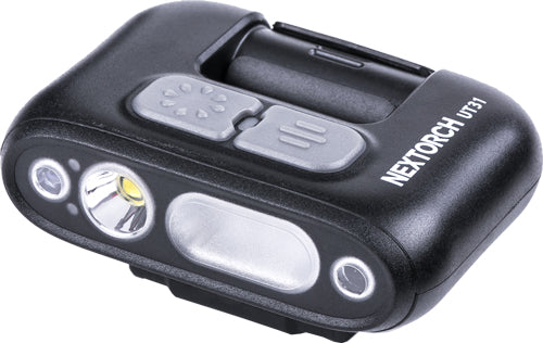 RED/BLUE 220 LUMENS RECHBLENEXTORCH UT31 CAP LIGHT WHITE/ - American Ordnance