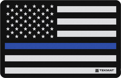 11"X17" POLICE SUPPORT FLAGTEKMAT ARMORERS BENCH MAT - American Ordnance