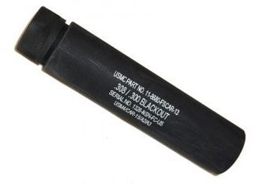 5.5" 5/8X24 THREADS BLACKGUNTEC AR308 FAKE SUPPRESSOR - American Ordnance