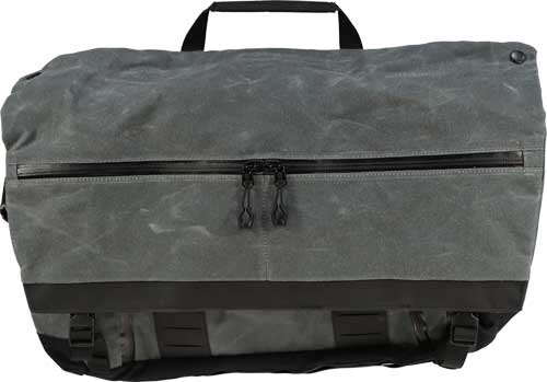 2.0 WAXED CANVAS CHARCOALGREY GHOST GEAR WANDERER BAG - American Ordnance