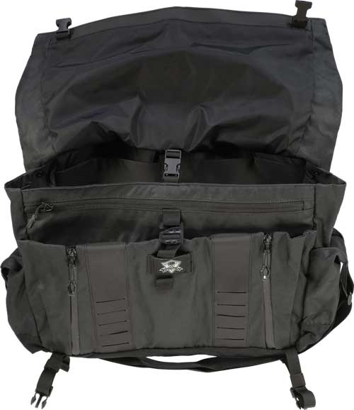 2.0 WAXED CANVAS BLACKGREY GHOST GEAR WANDERER BAG - American Ordnance