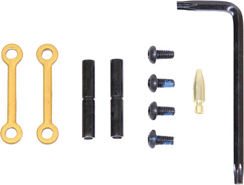 PIN SET ANODIZED GOLDGUNTEC AR15 ANTI ROTATION - American Ordnance