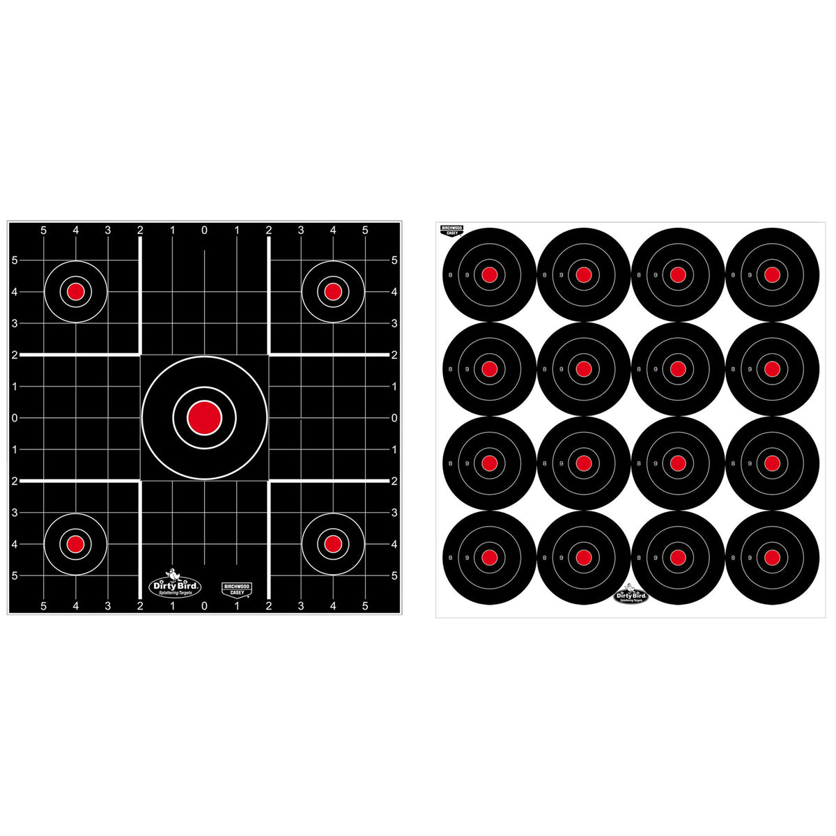 B/C DIRTY BIRD COMBO TARGETS 12PK - American Ordnance