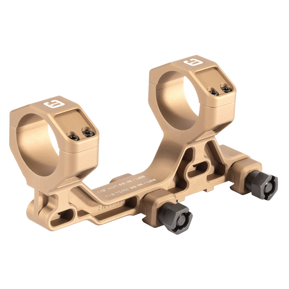 BADGER COM MOUNT 30MM 1.93&quot; TAN